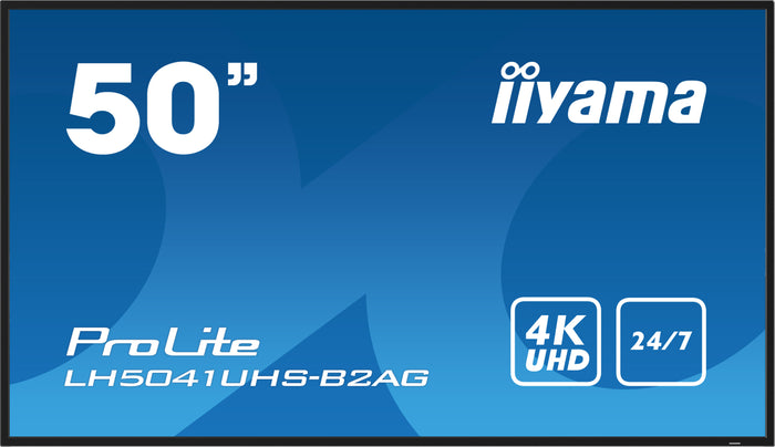 iiyama ProLite LH5041UHS-B2AG 50" 4K Ultra HD Professional Digital Signage Display Digital Signage Display iiyama
