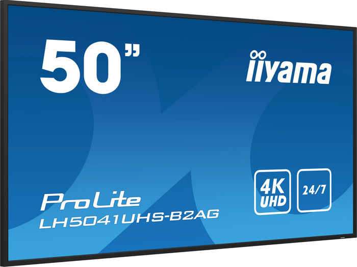 iiyama ProLite LH5041UHS-B2AG 50" 4K Ultra HD Professional Digital Signage Display Digital Signage Display iiyama