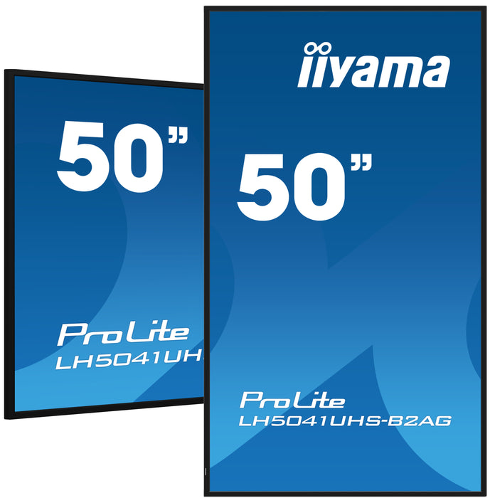 iiyama ProLite LH5041UHS-B2AG 50" 4K Ultra HD Professional Digital Signage Display