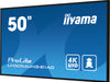iiyama ProLite LH5054UHS-B1AG | 50" Signage Display - Android SOC
