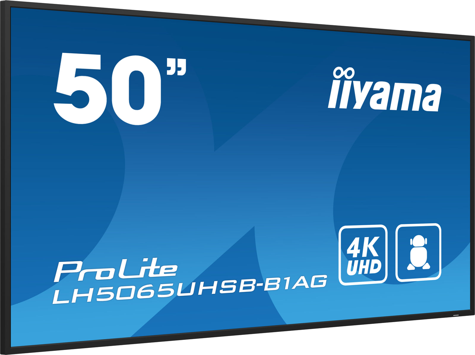 iiyama ProLite LH5065UHSB-B1AG 50" 4K Ultra HD Vivid-Bright 800 cd/m2 Digital Signage Display Digital Signage Display iiyama