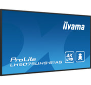iiyama ProLite LH5075UHS-B1AG 50" 4K Ultra HD Professional Digital Signage Display Digital Signage Display iiyama