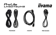 iiyama ProLite LH5075UHS-B2AG 50" 4K Ultra HD Professional Digital Signage Display Digital Signage Display iiyama