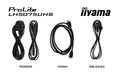 iiyama ProLite LH5075UHS-B2AG 50" 4K Ultra HD Professional Digital Signage Display iiyama Large Format Displays iiyama