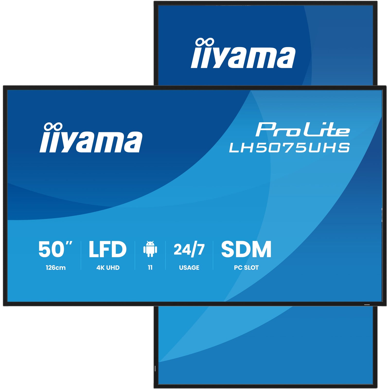 iiyama ProLite LH5075UHS-B2AG 50" 4K Ultra HD Professional Digital Signage Display Digital Signage Display iiyama