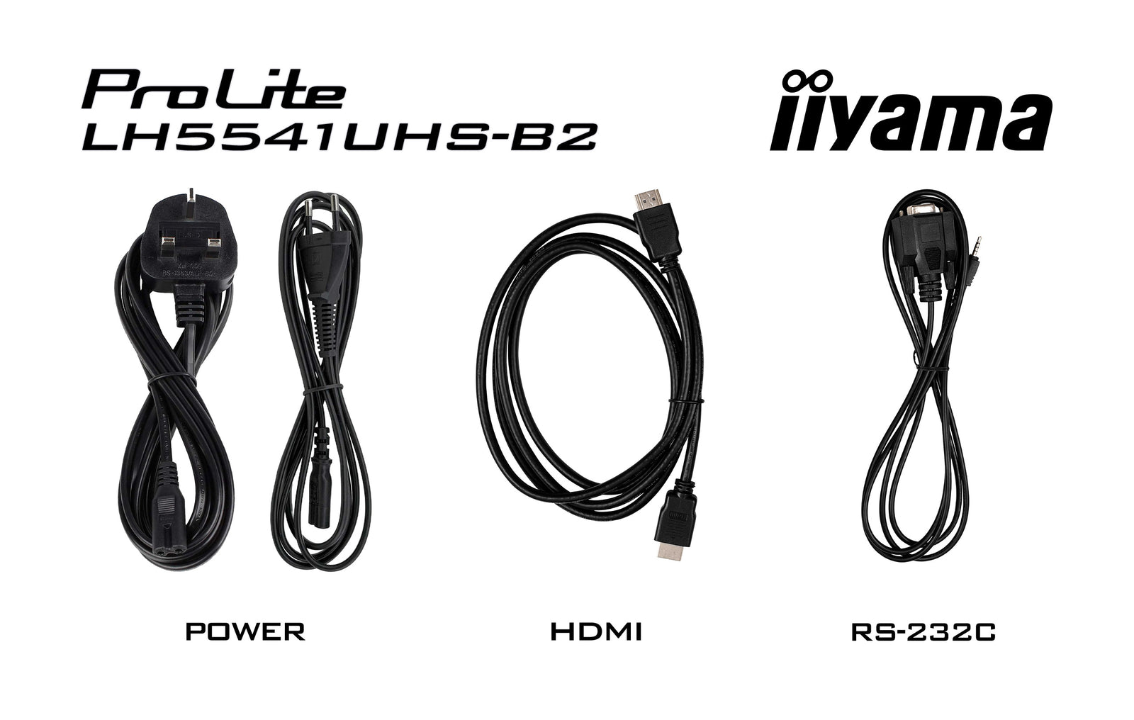 iiyama ProLite LH5541UHS-B2 55" 4K Ultra HD Professional Digital Signage Display Digital Signage Display iiyama