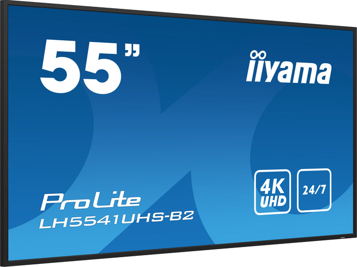 iiyama ProLite LH5541UHS-B2 55" 4K Ultra HD Professional Digital Signage Display Digital Signage Display iiyama