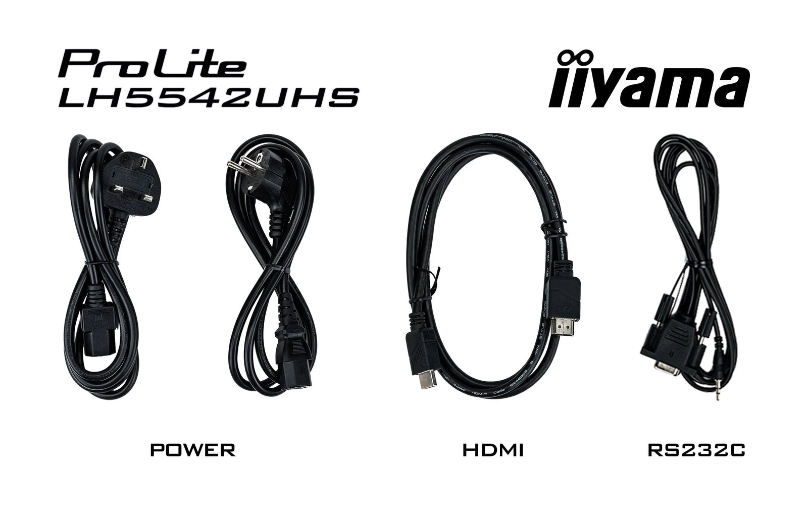 iiyama ProLite LH5542UHS-B3 55" 4K UHD Professional Digital Signage Display Digital Signage Display iiyama