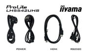 iiyama ProLite LH5542UHS-B3 55" 4K UHD Professional Digital Signage Display Digital Signage Display iiyama