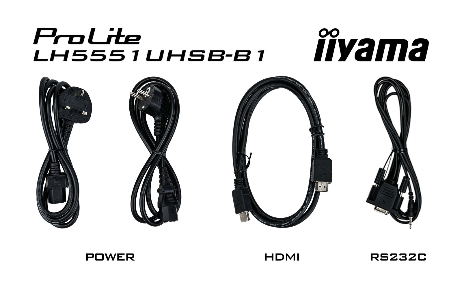 iiyama ProLite LH5551UHSB-B1 55” Professional 24/7 Digital Signage Display Digital Signage Display iiyama