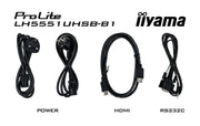 iiyama ProLite LH5551UHSB-B1 55” Professional 24/7 Digital Signage Display Digital Signage Display iiyama