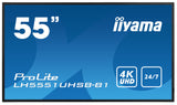 iiyama ProLite LH5551UHSB-B1 55” Professional 24/7 Digital Signage Display