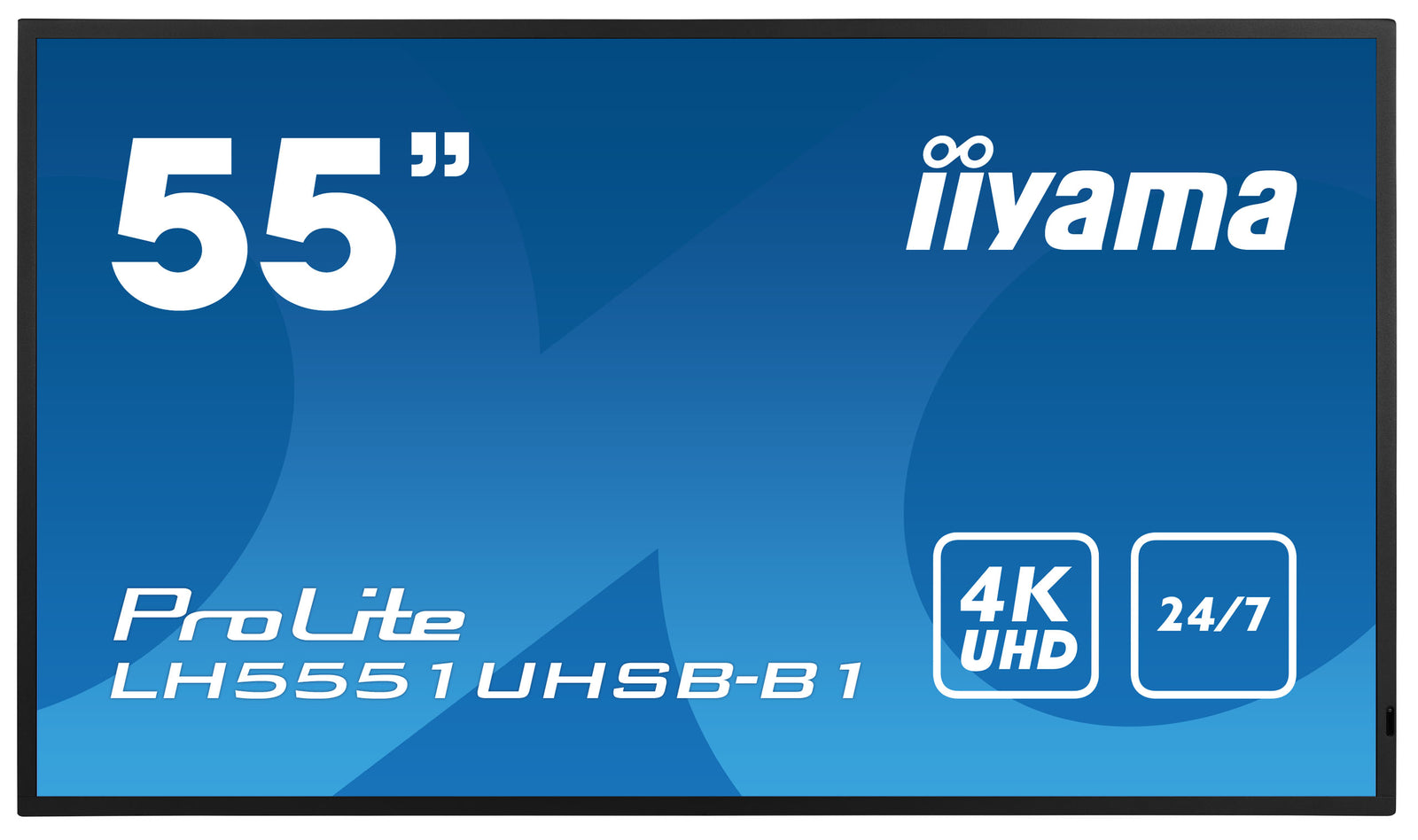 iiyama ProLite LH5551UHSB-B1 55” Professional 24/7 Digital Signage Display Digital Signage Display iiyama
