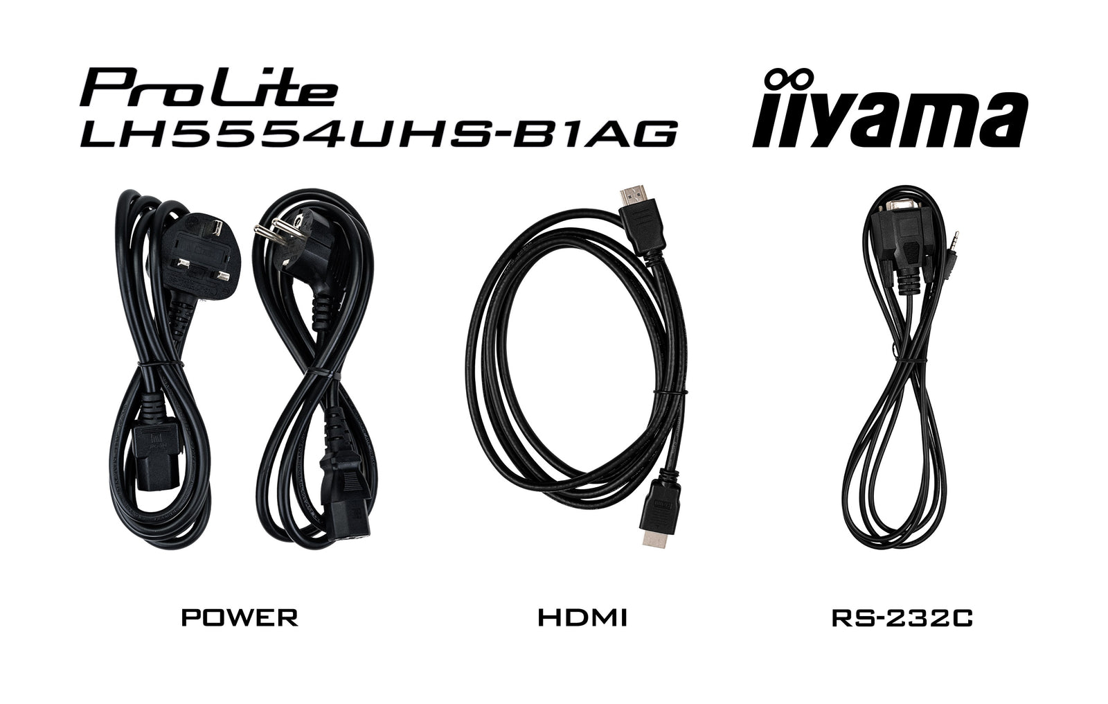 iiyama ProLite LH5554UHS-B1AG 55" 4K UHD Professional Digital Signage Digital Signage Display iiyama