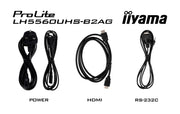 iiyama ProLite LH5560UHS-B2AG 55" 4K Ultra HD Professional Digital Signage Display Digital Signage Display iiyama