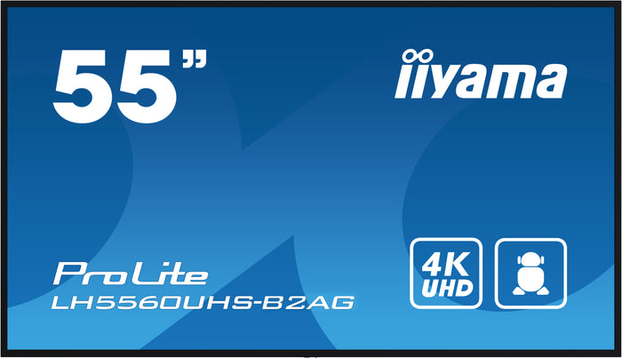 iiyama ProLite LH5560UHS-B2AG 55" 4K Ultra HD Professional Digital Signage Display Digital Signage Display iiyama