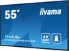 iiyama ProLite LH5560UHS-B2AG 55" 4K Ultra HD Professional Digital Signage Display iiyama Large Format Displays iiyama