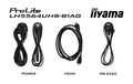 iiyama ProLite LH5564UHS-B1AG 55" 4K UHD Android 14 Professional Signage Display Digital Signage Display iiyama