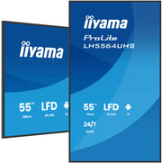 iiyama ProLite LH5564UHS-B1AG 55" 4K UHD Android 14 Professional Signage Display Digital Signage Display iiyama