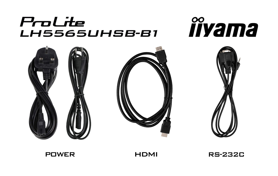 iiyama ProLite LH5565UHSB-B1 55" 4K Ultra HD 800 cd/m2 Digital Signage Display