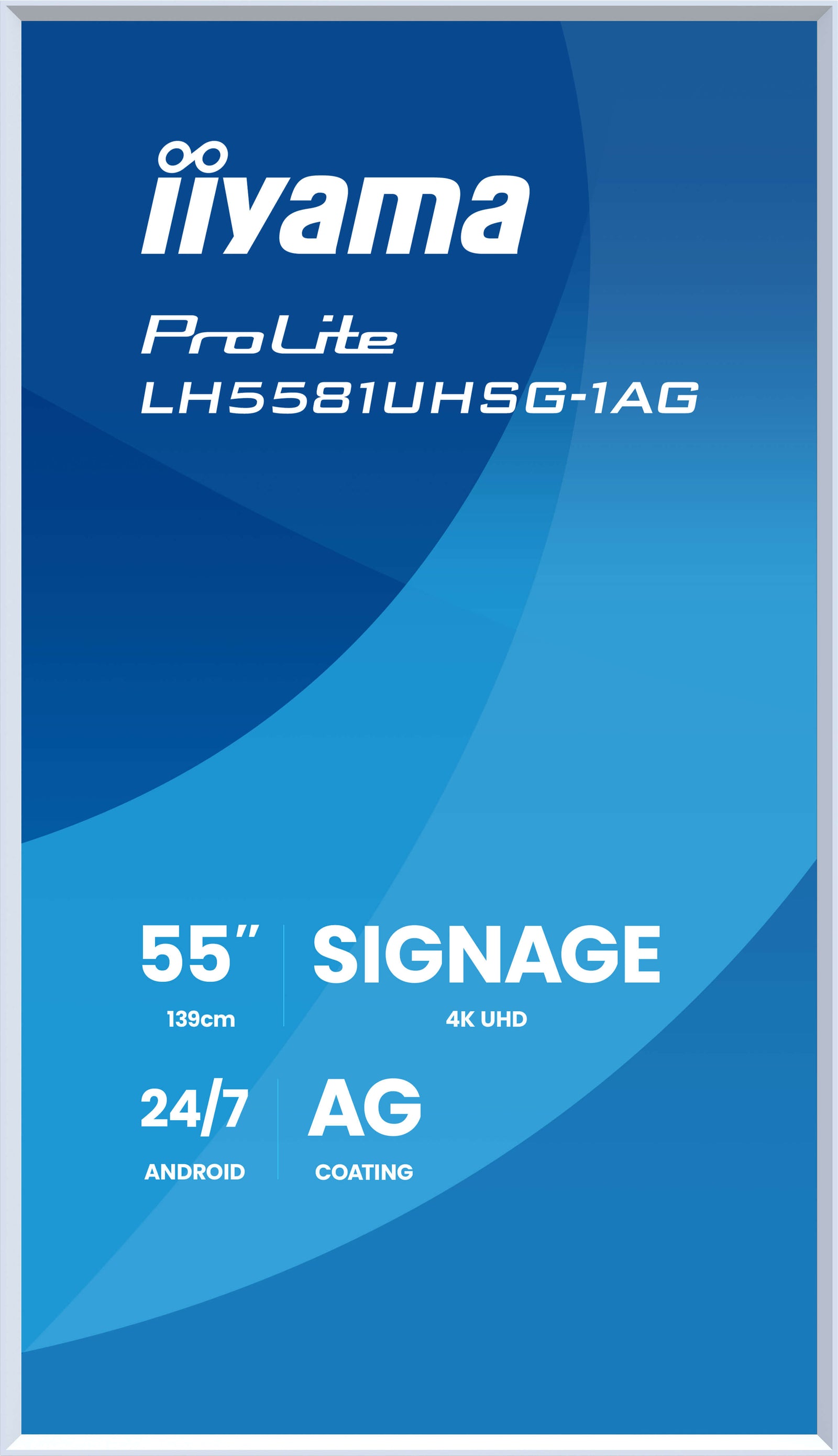 iiyama ProLite LH5581UHSG-1AG 55" 4K Ultra HD Digital Signage Display Digital Signage Display iiyama