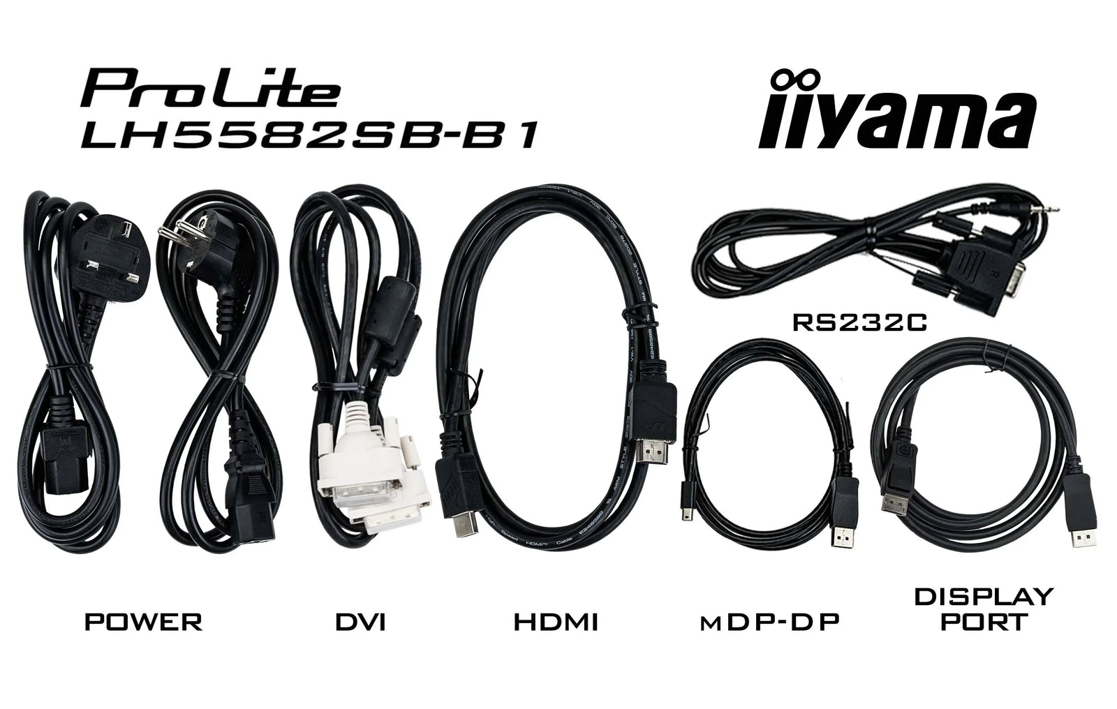iiyama ProLite LH5582SB-B1 55" Professional Large Format Display Digital Signage Display iiyama