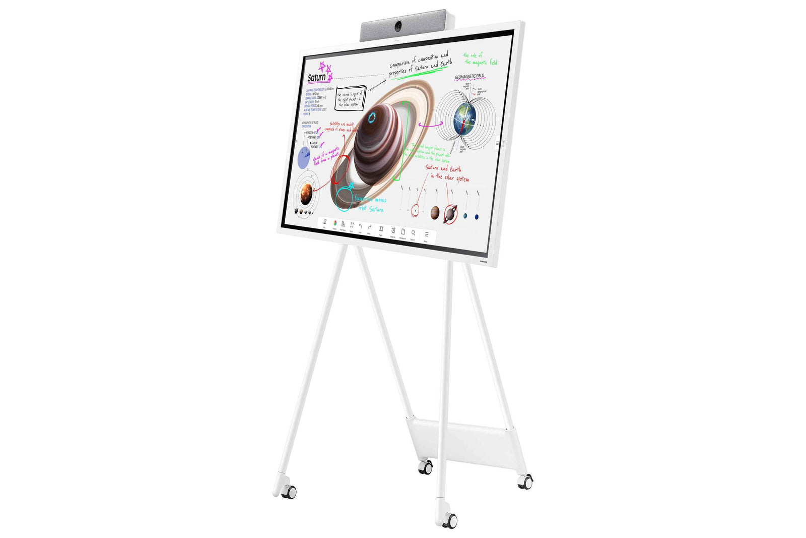 Samsung WM55B 55” Flip Pro 4K Pro Interactive Display Interactive Touchscreen Display Samsung