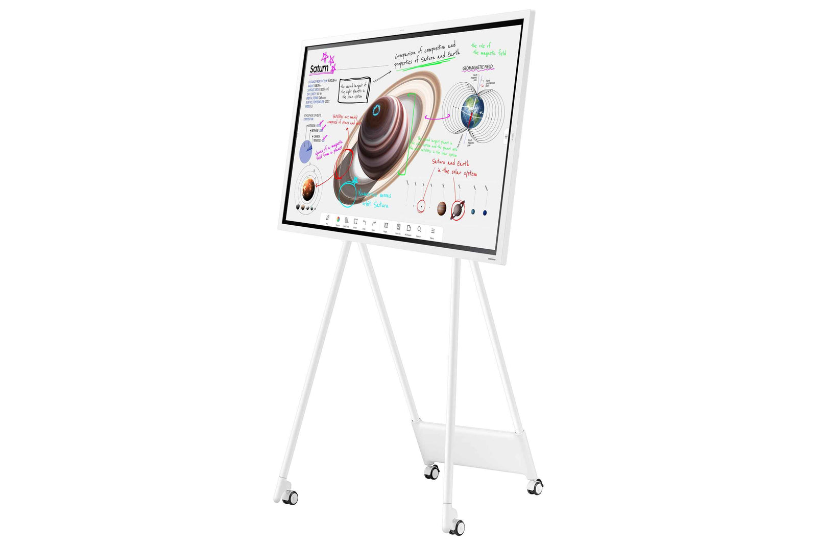 Samsung WM55B 55” Flip Pro 4K Pro Interactive Display Interactive Touchscreen Display Samsung