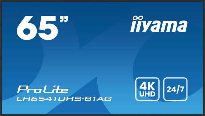 iiyama ProLite LH6541UHS-B1AG 65" 4K Ultra HD Professional Digital Signage Display Digital Signage Display iiyama