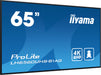 iiyama ProLite LH6560UHS-B1AG 65" 4K Ultra HD Professional Digital Signage Display