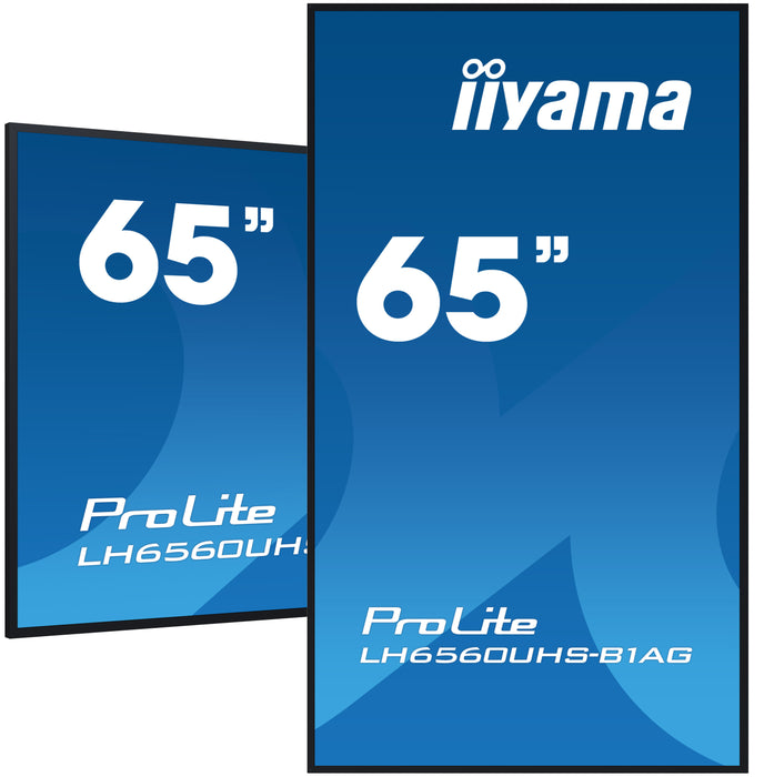 iiyama ProLite LH6560UHS-B1AG 65" 4K UHD Professional Digital Signage Display
