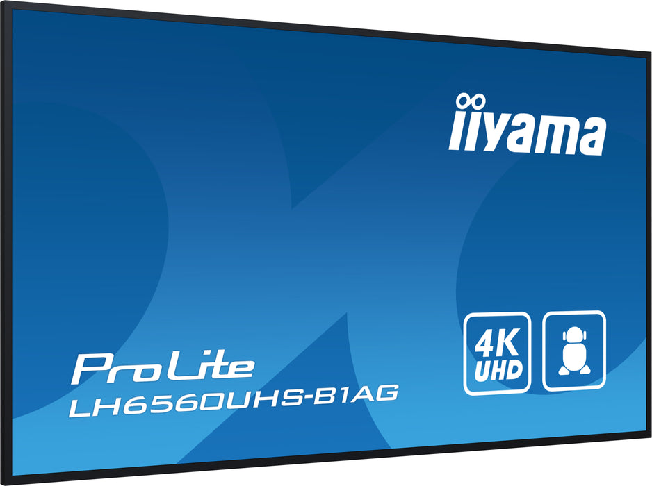 iiyama ProLite LH6560UHS-B1AG 65" 4K Ultra HD Professional Digital Signage Display