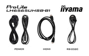 iiyama ProLite LH6565UHSB-B1 65" 4K Ultra HD Vivid-Bright 800 cd/m2 Digital Signage Display Digital Signage Display iiyama