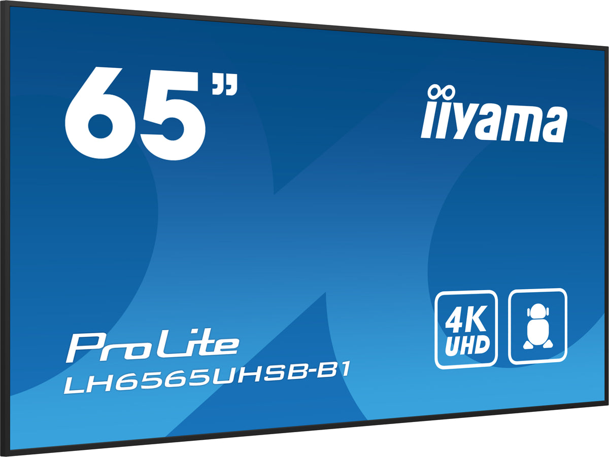 iiyama ProLite LH6565UHSB-B1 65 inch professional commercial display