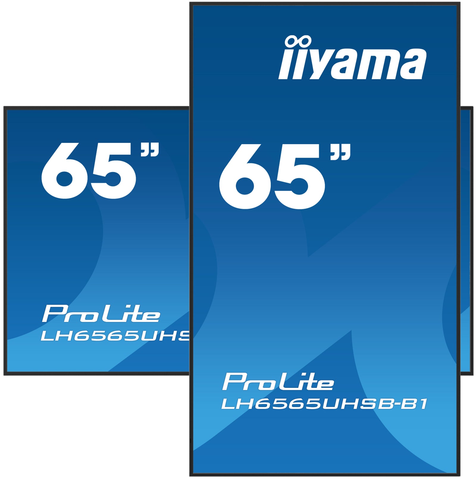 iiyama ProLite LH6565UHSB-B1 65" 4K Ultra HD Vivid-Bright 800 cd/m2 Digital Signage Display Digital Signage Display iiyama
