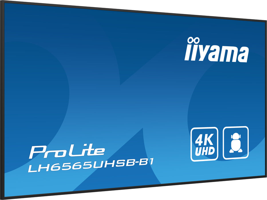 iiyama ProLite LH6565UHSB-B1 65" 4K Ultra HD 800 cd/m2 Digital Signage Display