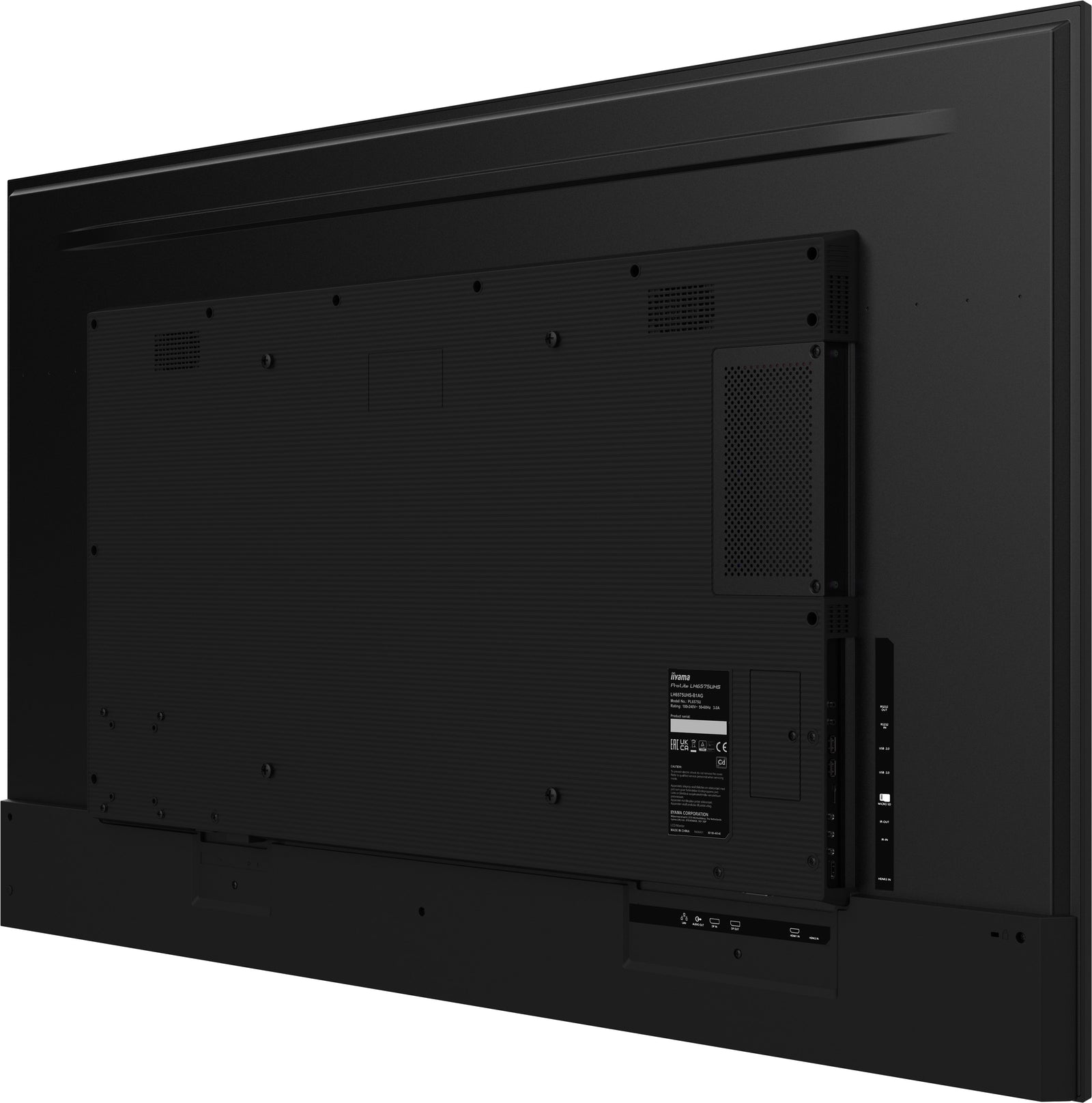 iiyama ProLite LH6565UHSB-B1 65" 4K Ultra HD Vivid-Bright 800 cd/m2 Digital Signage Display Digital Signage Display iiyama