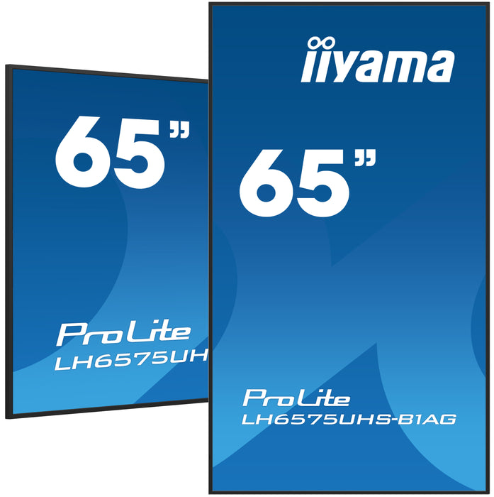 iiyama ProLite LH6575UHS-B1AG 65" 60Hz 4K Ultra HD Digital Signage Display