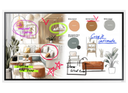 Samsung WM65FX Flip 65" 4K Ultra HD Interactive Whiteboard Display Interactive Touchscreen Display Samsung