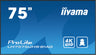 iiyama ProLite LH7575UHS-B1AG 75" 4K Ultra HD Professional Digital Signage Display