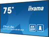 iiyama ProLite LH7575UHS-B1AG 75" 4K Ultra HD Professional Digital Signage Display