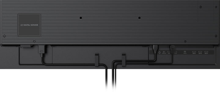 iiyama LH7575UHS-B1AG 75 inch digital signage display dimensions