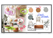 Samsung WM85FX Flip 85" 4K Ultra HD Interactive Whiteboard Display Interactive Touchscreen Display Samsung