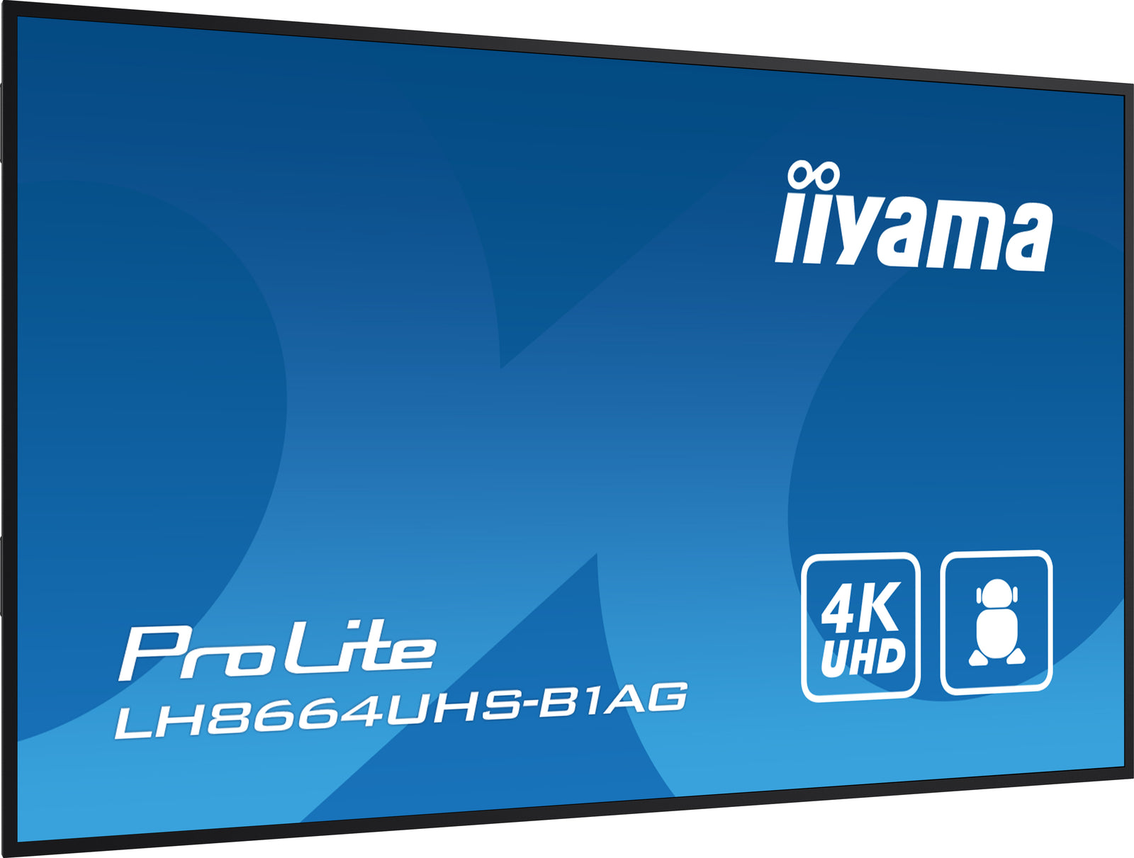 iiyama ProLite LH8664UHS-B1AG 86" 4K Ultra HD Professional Digital Signage Display Digital Signage Display iiyama