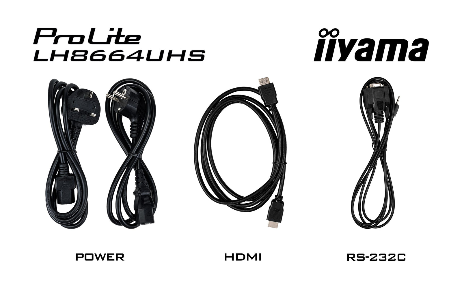 iiyama ProLite LH8664UHS-B3AG 86" 4K Ultra HD Professional Digital Signage Display Digital Signage Display iiyama