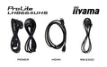 iiyama ProLite LH8664UHS-B3AG 86" 4K Ultra HD Professional Digital Signage Display iiyama Large Format Displays iiyama