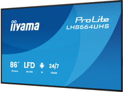 iiyama ProLite LH8664UHS-B3AG 86" 4K Ultra HD Professional Digital Signage Display Digital Signage Display iiyama