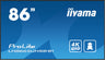 iiyama ProLite LH8665UHSB-B1 86" 4K Ultra HD Vivid-Bright 800 cd/m2 Digital Signage Display