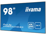 iiyama Prolite LH9852UHS-B3 98" 4K UHD Professional Digital Signage Display Digital Signage Display iiyama