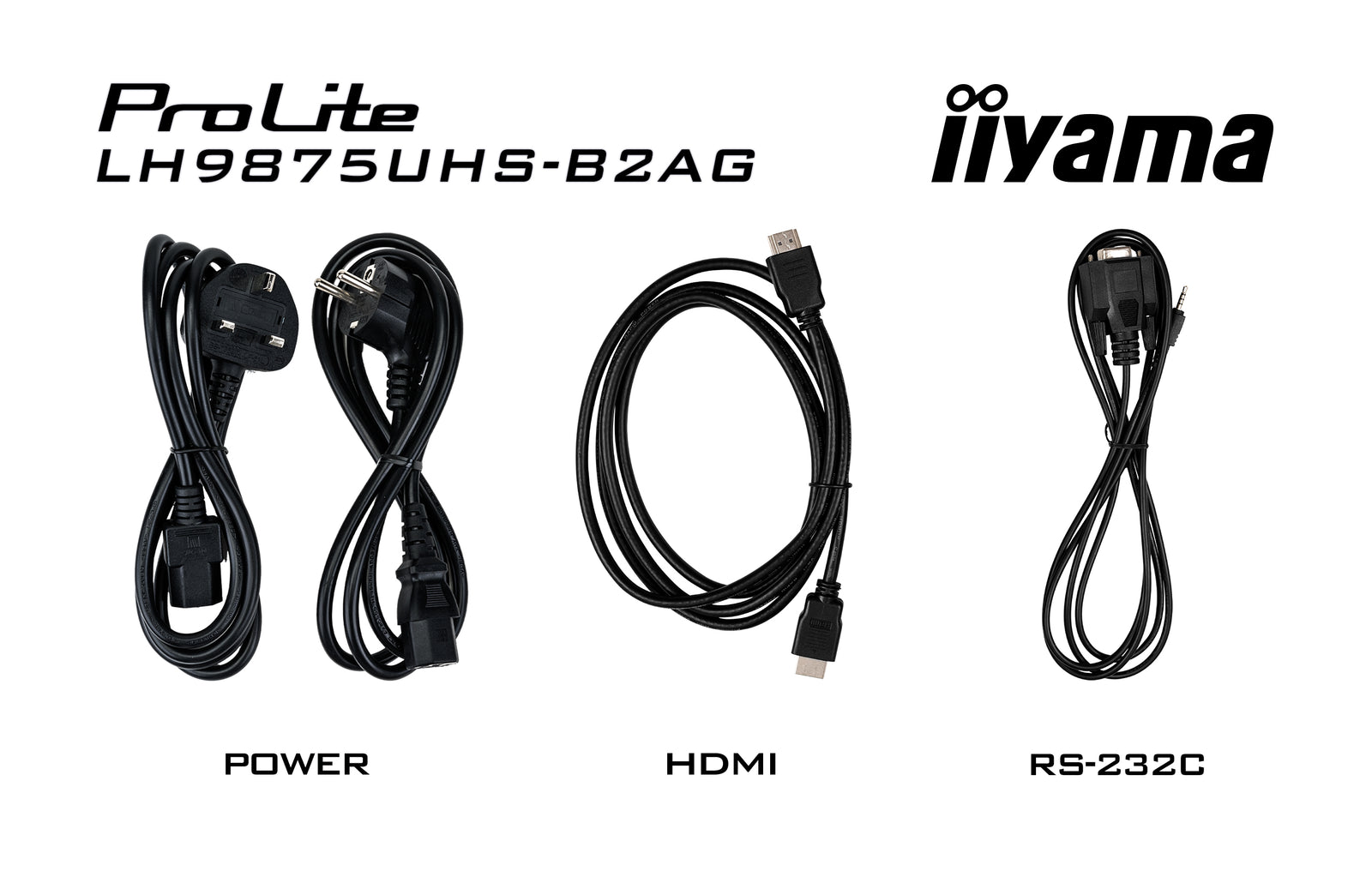 iiyama ProLite LH9875UHS-B2AG 98" 4K Ultra HD Digital Signage Display Digital Signage Display iiyama